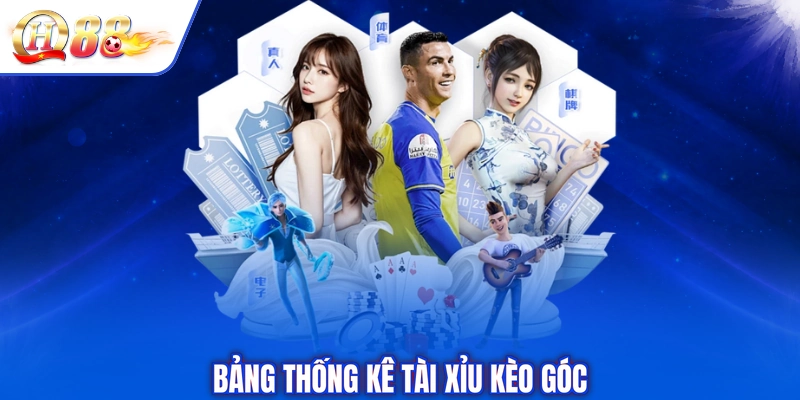 Bảng thống kê tài xỉu kèo góc